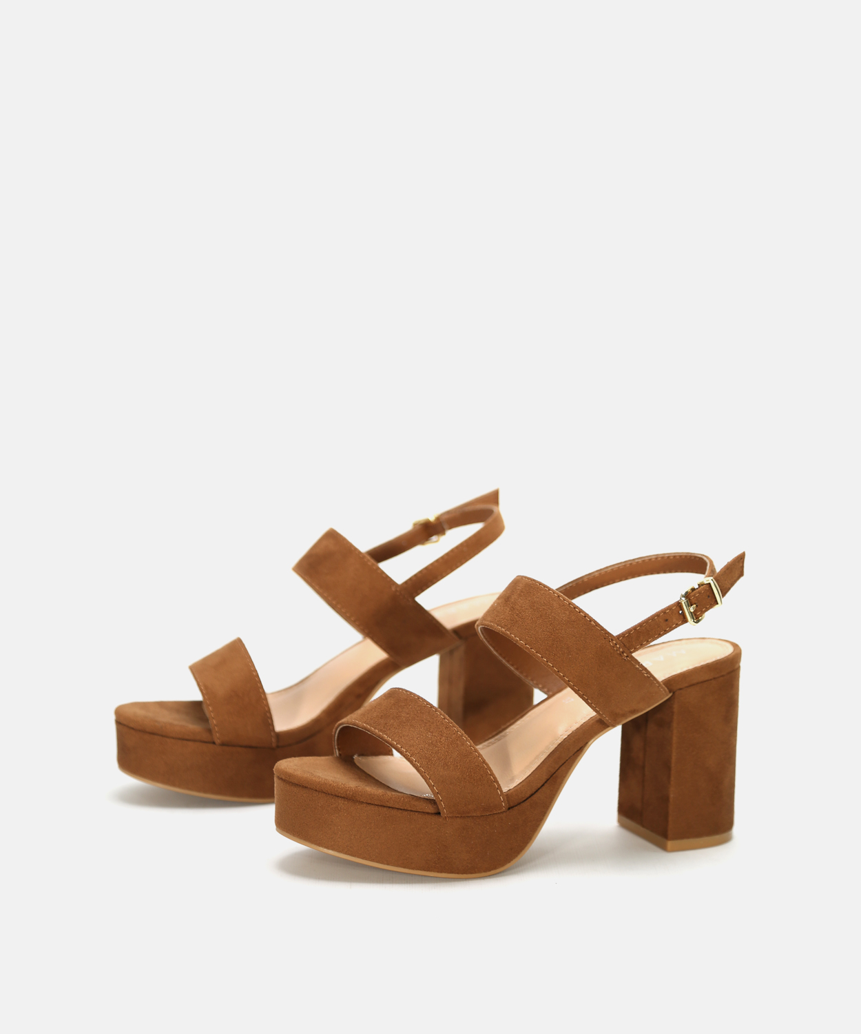 Sandalia plataforma doble banda image number null